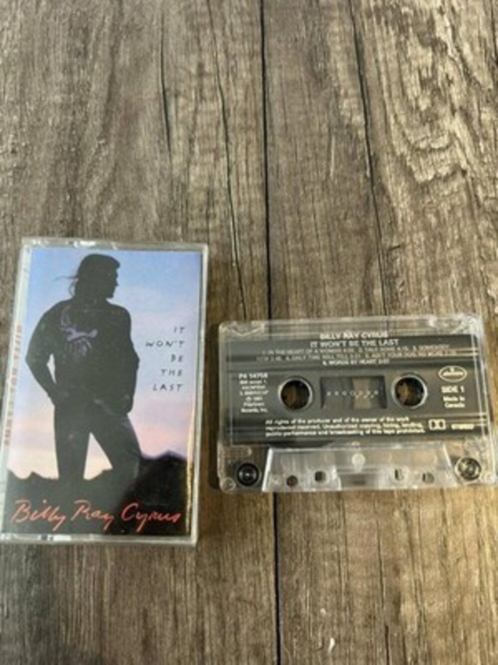 Billy Ray Cyrus - It Won't be the Last Cassette Tape VG+ C9